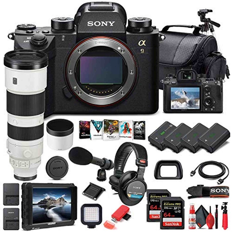 Sony Alpha a9 II Mirrorless Camera W/ Sony FE 200-600mm Lens - Pro Bundle - Reconditioned