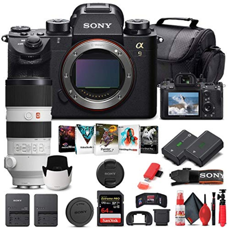 Sony Alpha a9 II Mirrorless Camera W/ Sony FE 70-200mm Lens - Basic Bundle - Reconditioned