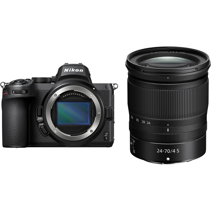 Nikon Z5 Full Frame Mirrorless Camera Body NIKKOR Z 24-70mm f/4 S Lens - Reconditioned
