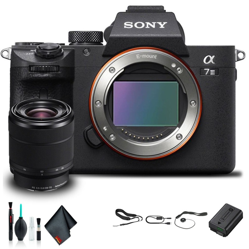 Sony Alpha a7 III Mirrorless Camera with 28-70 Lens ILCE7M3K/B Starter Kit - Used