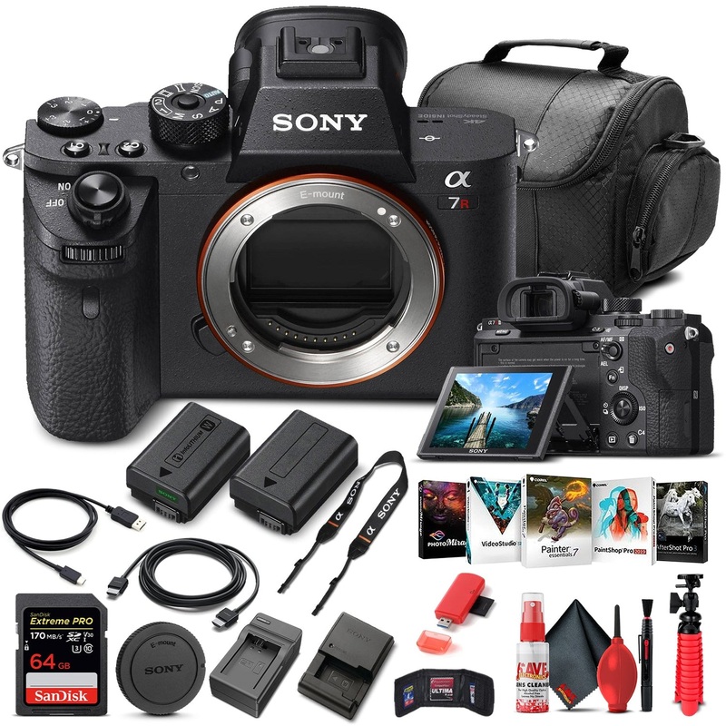Sony Alpha a7R II Mirrorless Camera Body Only ILCE7RM2/B - Basic Bundle - Reconditioned
