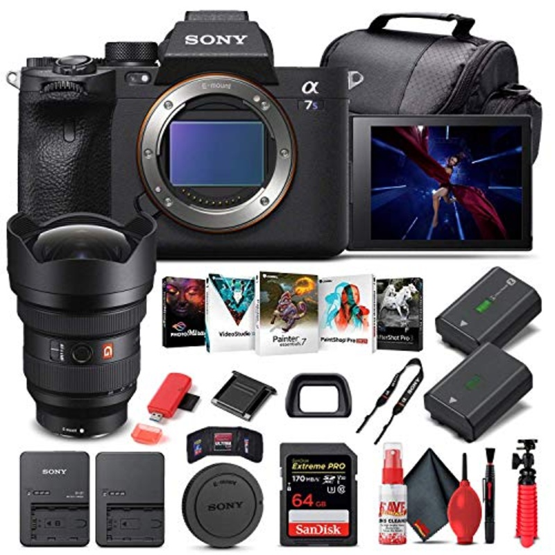 Sony Alpha a7S III Mirrorless Camera W/ Sony FE 12-24mm Lens - Basic Bundle - Reconditioned