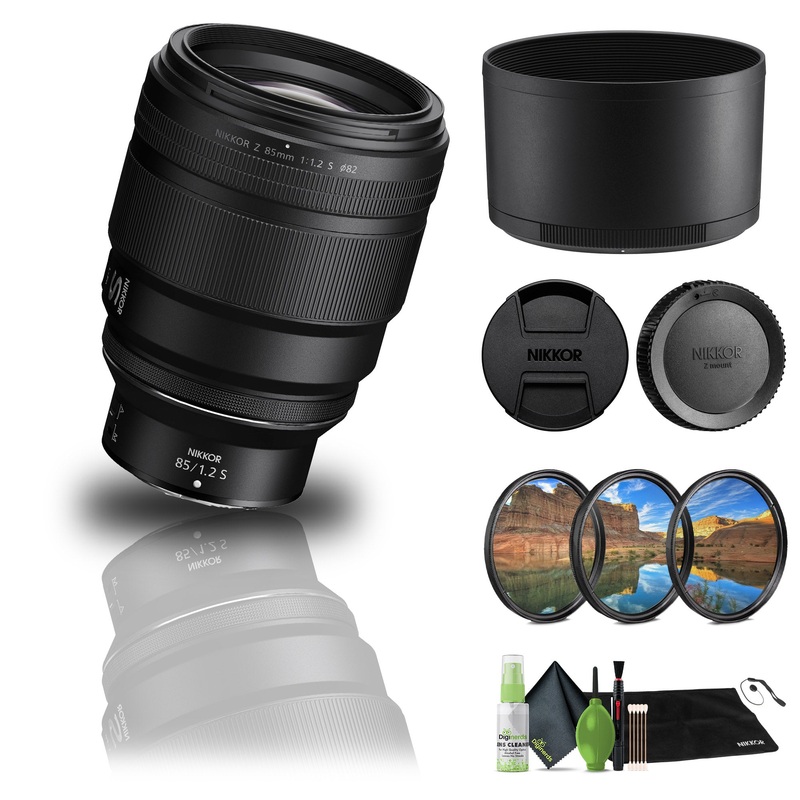 Nikon - NIKKOR Z 85mm f/1.2 S Standard Lens for Z Series Mirrorless Cameras - Bundle - Reconditioned