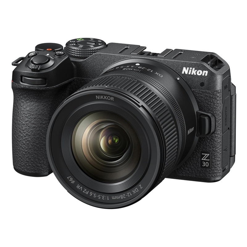 Nikon Z 30 DX-Format Mirrorless Camera Body w/NIKKOR Z DX 12-28mm f/3.5-5.6 PZ VR
