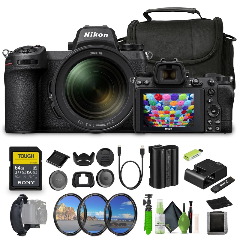 Nikon Z7 II Mirrorless Camera with NIKKOR Z 24-120mm f/4 S Lens (1653) Bundle