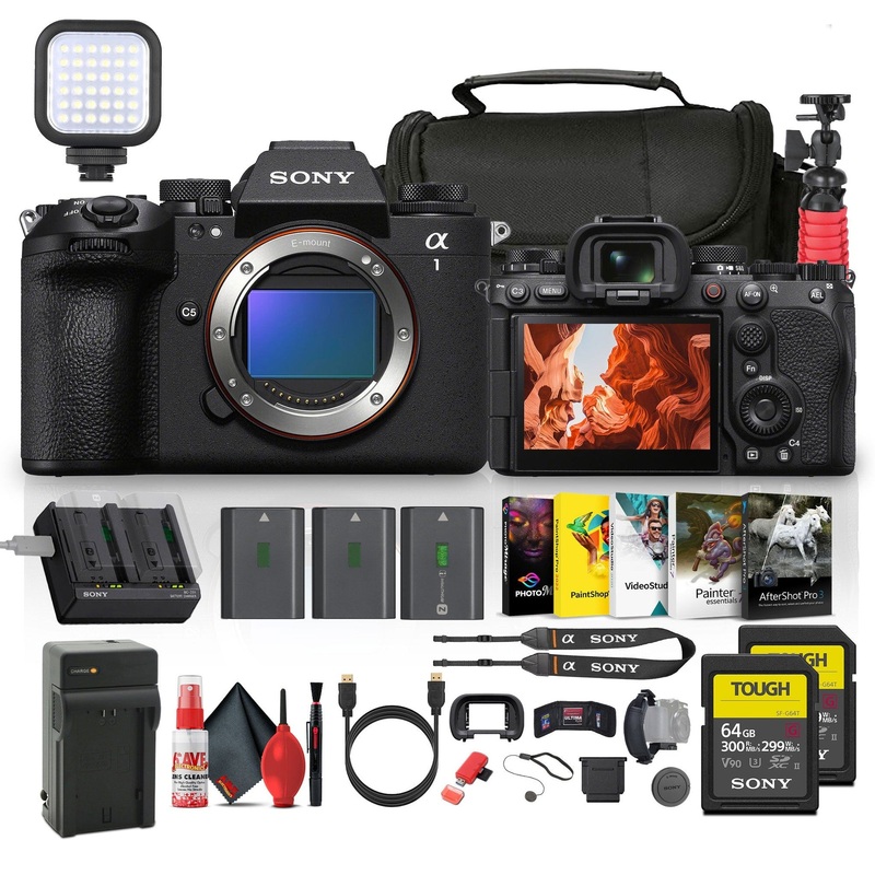 Sony Alpha a1 II Full-Frame Interchangeable Lens Mirrorless Camera Extra Memory Bundle - Reconditioned