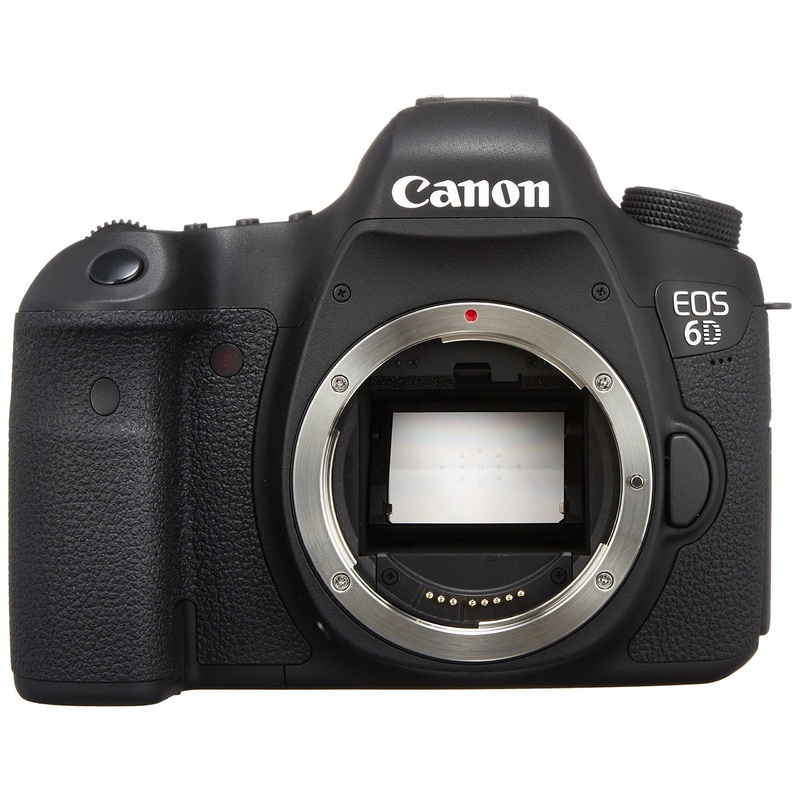 Canon EOS 6D 20.2 MP CMOS Digital SLR Camera with 3.0-Inch LCD (Body Only) - Wi-Fi Enabled - International Version (No Warranty)