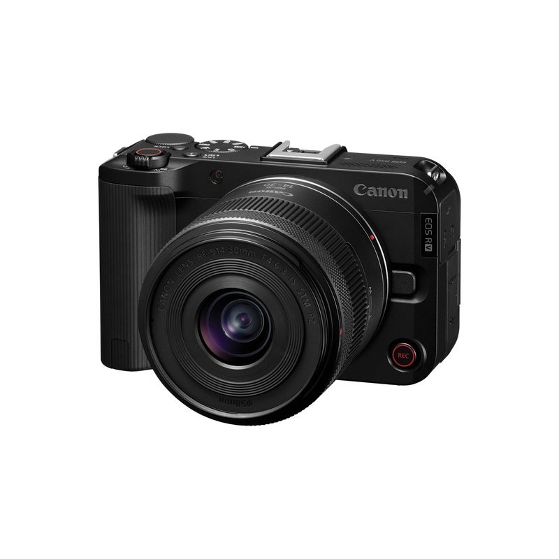 Canon EOS R50 V with RF-S14-30mm F4-6.3 is STM PTZ Lens, APS-C Mirrorless Interchangeable Lens Hybrid Camera, Ultra-Wide Angle Zoom Lens, Vertical Video, Vlogging, Live-Streaming, Content Creation