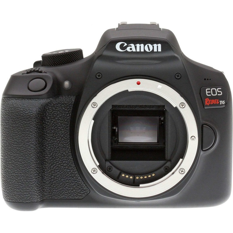 Canon EOS Rebel T6 DSLR Camera (Body Only)