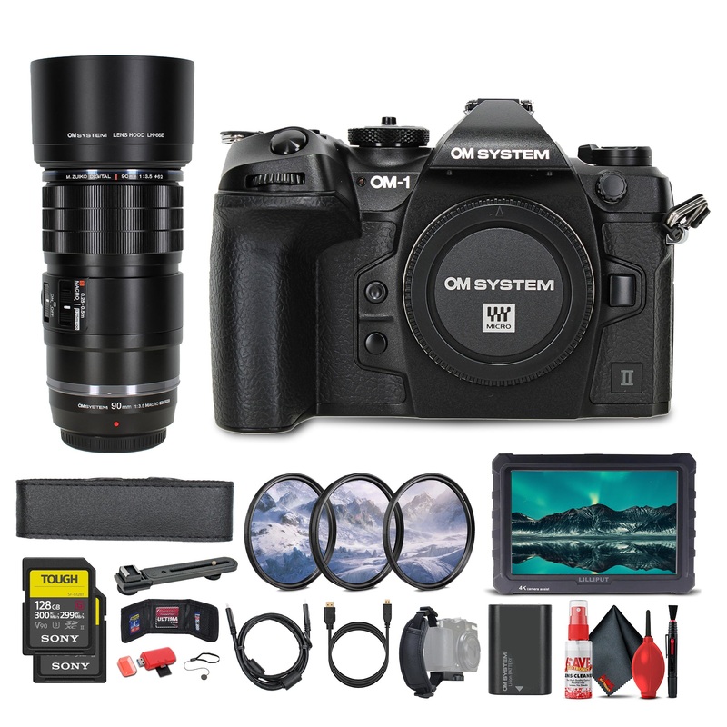 OM SYSTEM OM-1 Mark II Mirrorless Camera Bundle