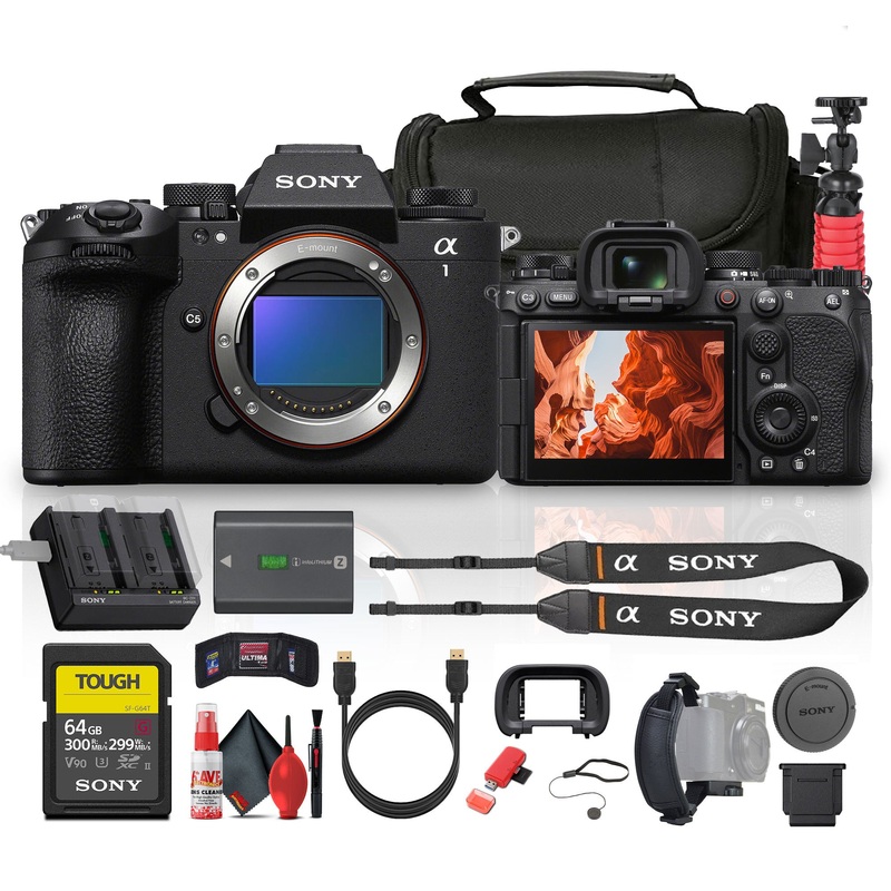 Sony Alpha a1 II Full-Frame Interchangeable Lens Mirrorless Camera Base Bundle - Reconditioned