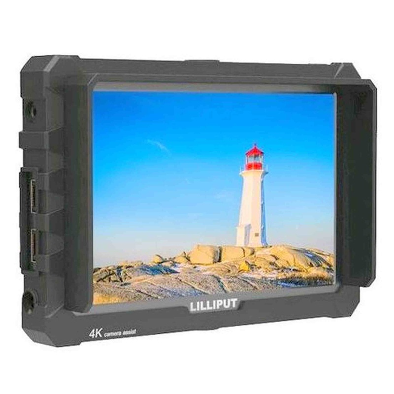 LILLIPUT 7 inch A7S Black 1920x1200 IPS On Camera Monitor with 4K HDMI Input Output Field Monitor