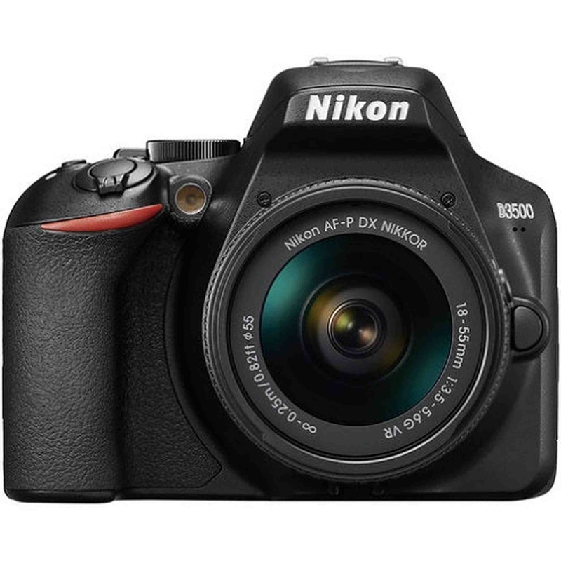 Nikon D3500 W/ AF-P DX NIKKOR 18-55mm f/3.5-5.6G VR Black