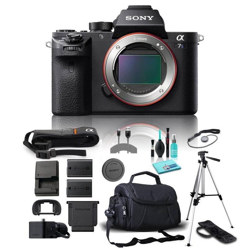 Sony Ultra HD 4K 12MP Full Frame Alpha a7S II Mirrorless Digital Camera and 5 Piece Accessories Bundle (Lens Not Included)5