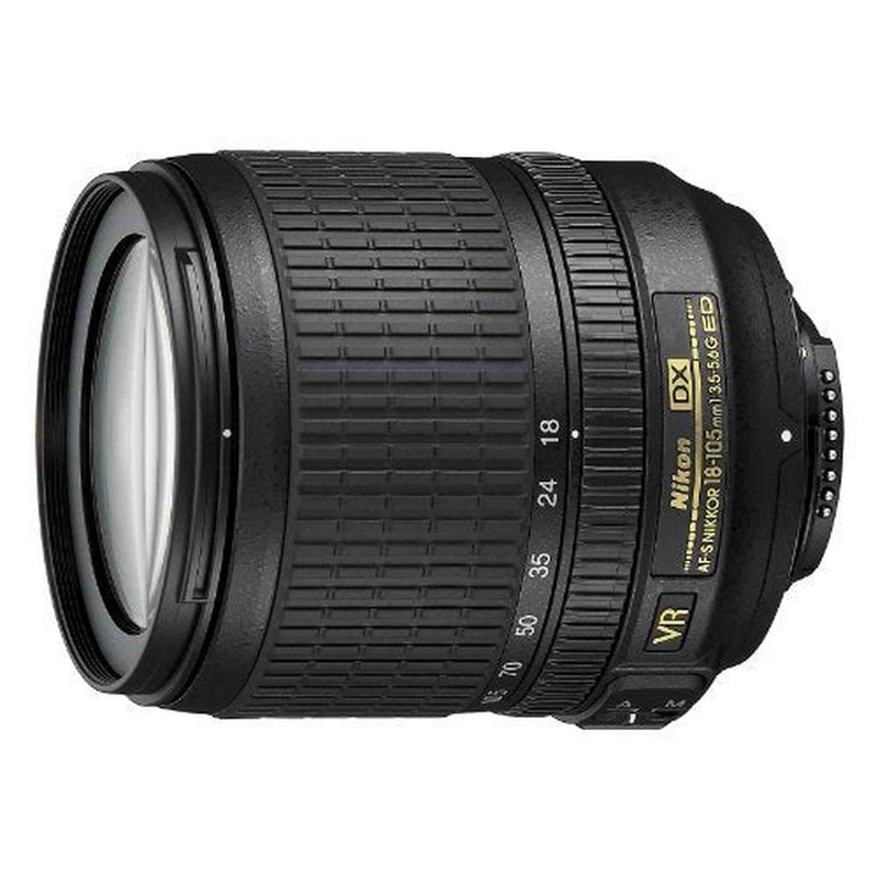 Nikon 18-105mm f/3.5-5.6 AF-S DX VR ED Nikkor Lens for Nikon Digital SLR Cameras + WSP Lens Cleaning kit Bundle