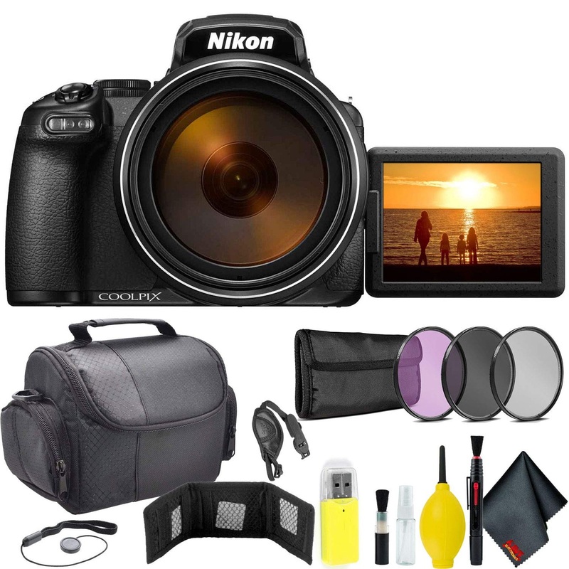 Nikon COOLPIX P1000 Digital Camera Travel Bundle International Model Bundle