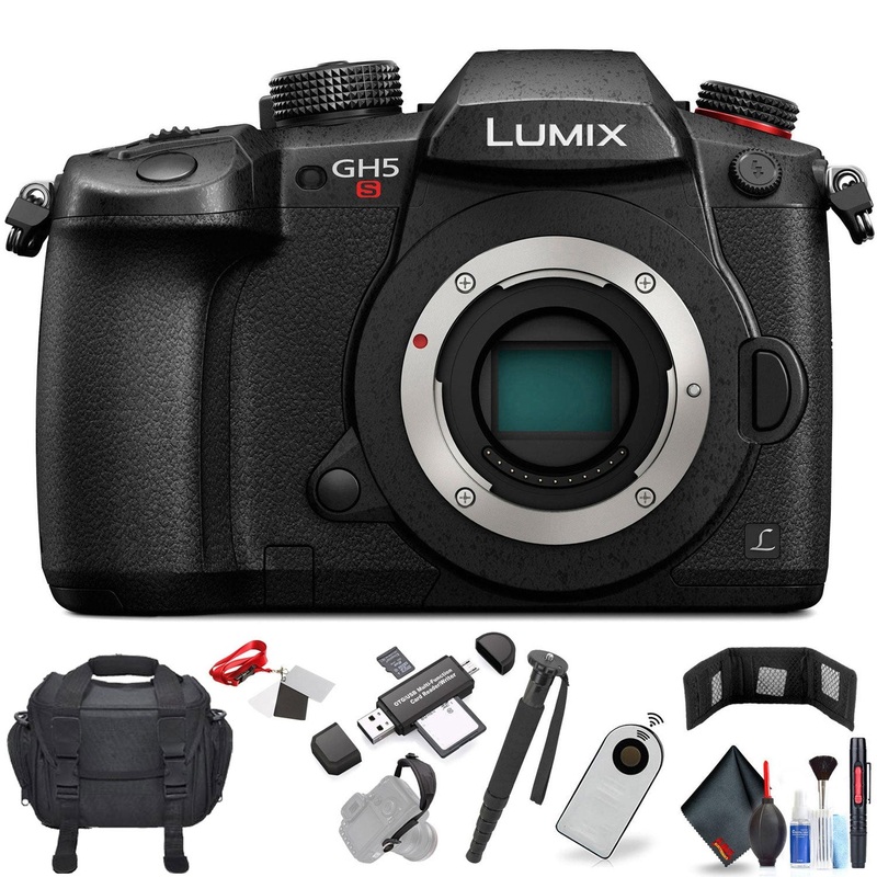Panasonic Lumix DC-GH5S Mirrorless Micro Four Thirds Digital Camera (International Model) with Extra Accessory Bundle