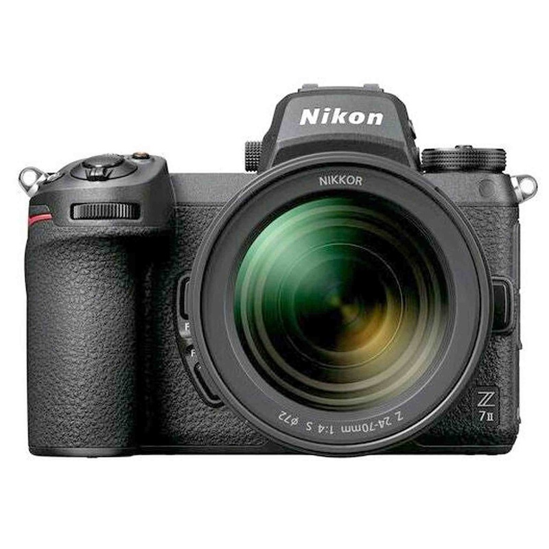 Nikon Z 7II FX-Format Mirrorless Camera Body w/NIKKOR Z 24-70mm f/4 S Black