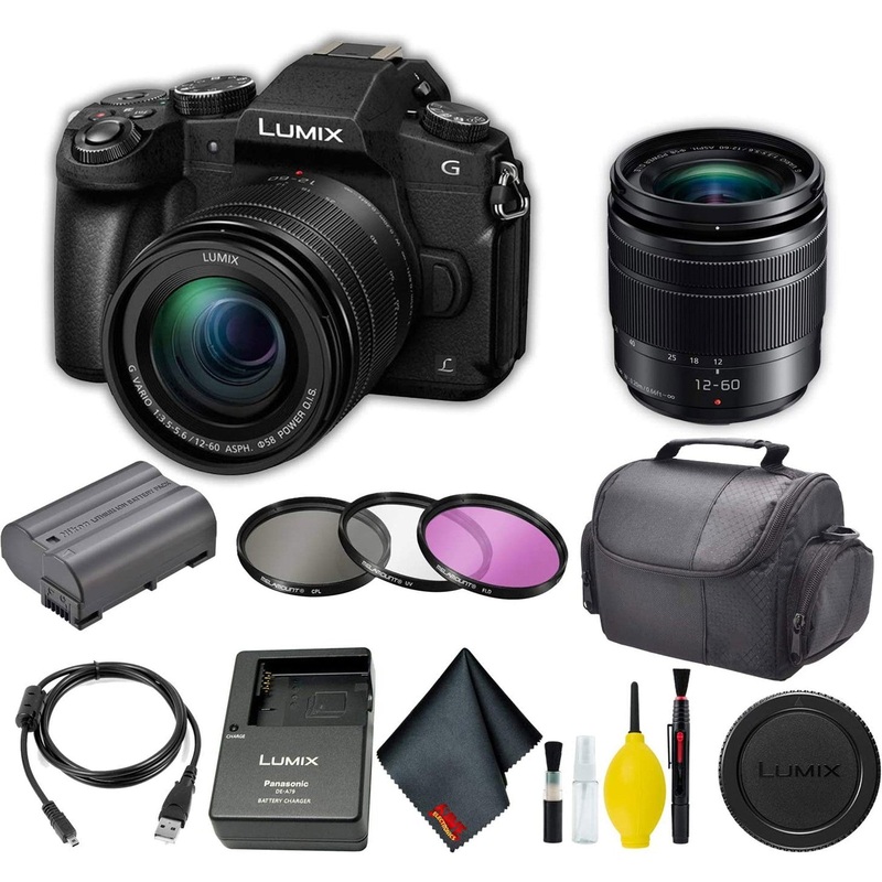 Panasonic Lumix DMC-G85MK Mirrorless Digital Camera with 12-60mm Lens Standard Bundle