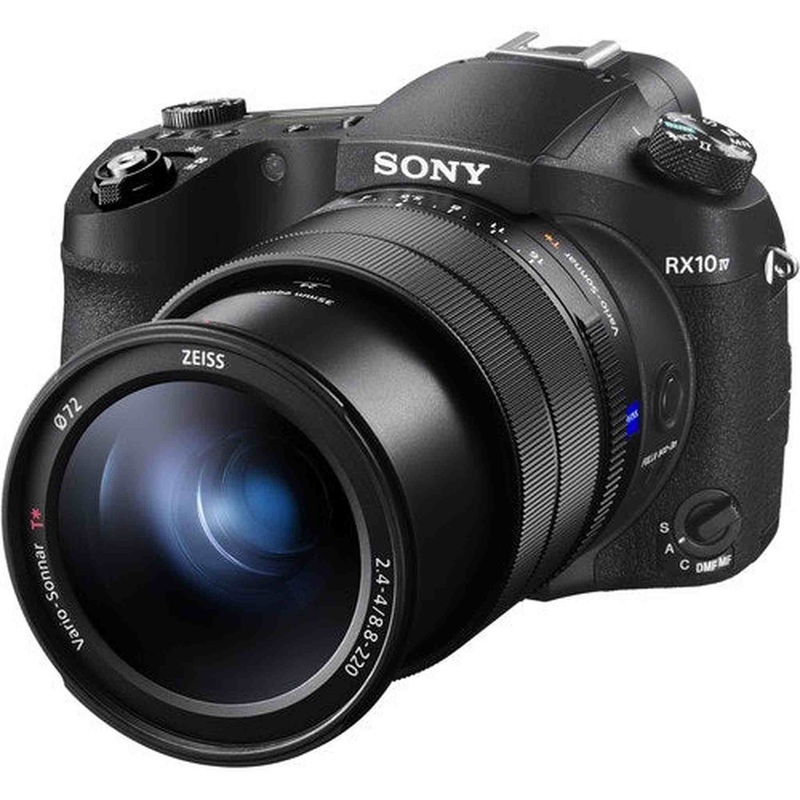Sony Cyber?Shot RX10 IV with 0.03 Second Auto-Focus & 25x Optical Zoom (DSC-RX10M4)-International Model