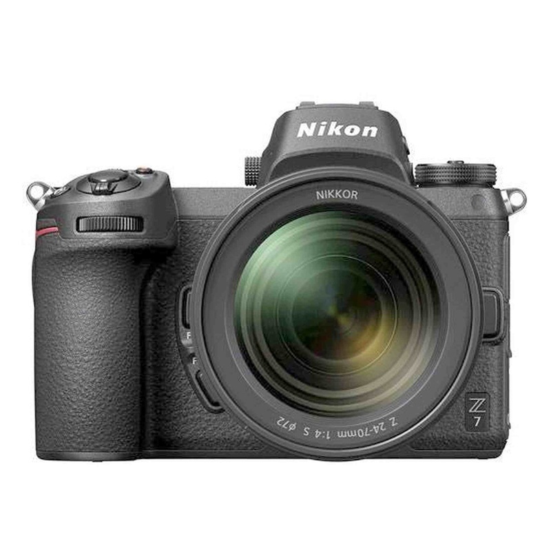 Nikon Z7 FX-Format Mirrorless Camera Body w/ NIKKOR Z 24-70mm f/4 S - International Model