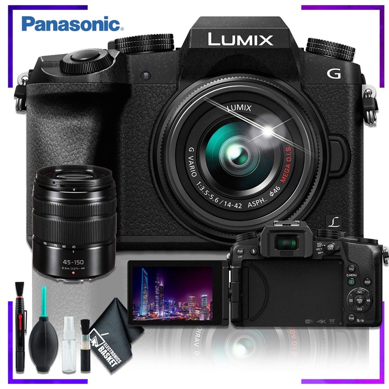 Panasonic Lumix DMC-G7 Four Thirds Digital Camera w/ 14-42mm Camera Kit