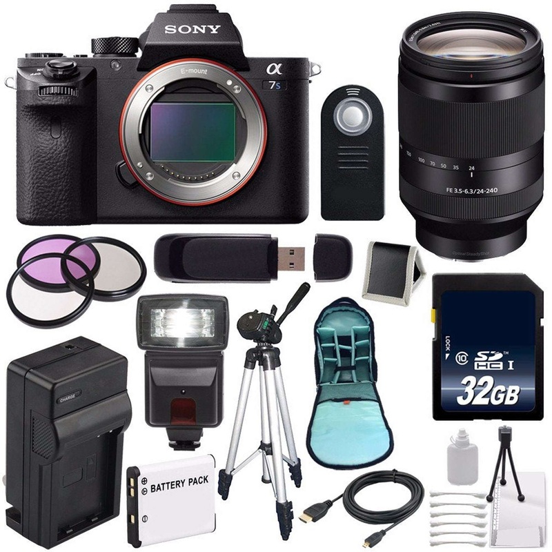 Sony Alpha a7S II Mirrorless Digital Camera Professional Bundle