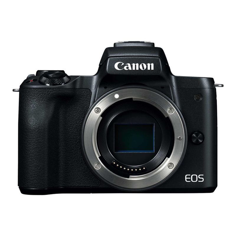 Canon EOS M50 Mirrorless Digital Camera (Body Only, Black)
