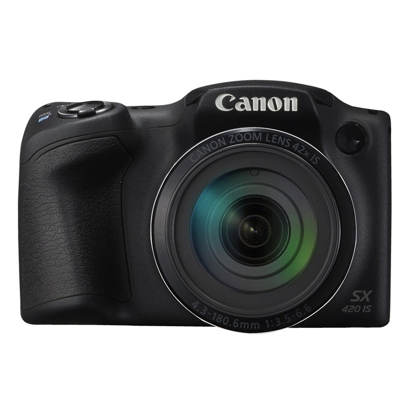 Canon PowerShot SX420 IS 20.0 MP Digital Camera - Black - Used