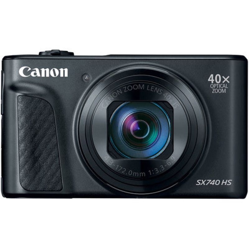 Canon PowerShot SX740 HS Digital Camera - Black (International Model) - Used