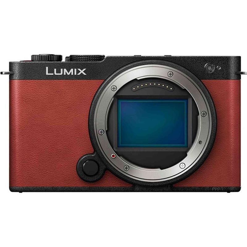Panasonic LUMIX S9 Mirrorless Camera, 24.2MP Full Frame with Phase Hybrid AF, New Active I.S. Technology - DC-S9BODYR (Red)