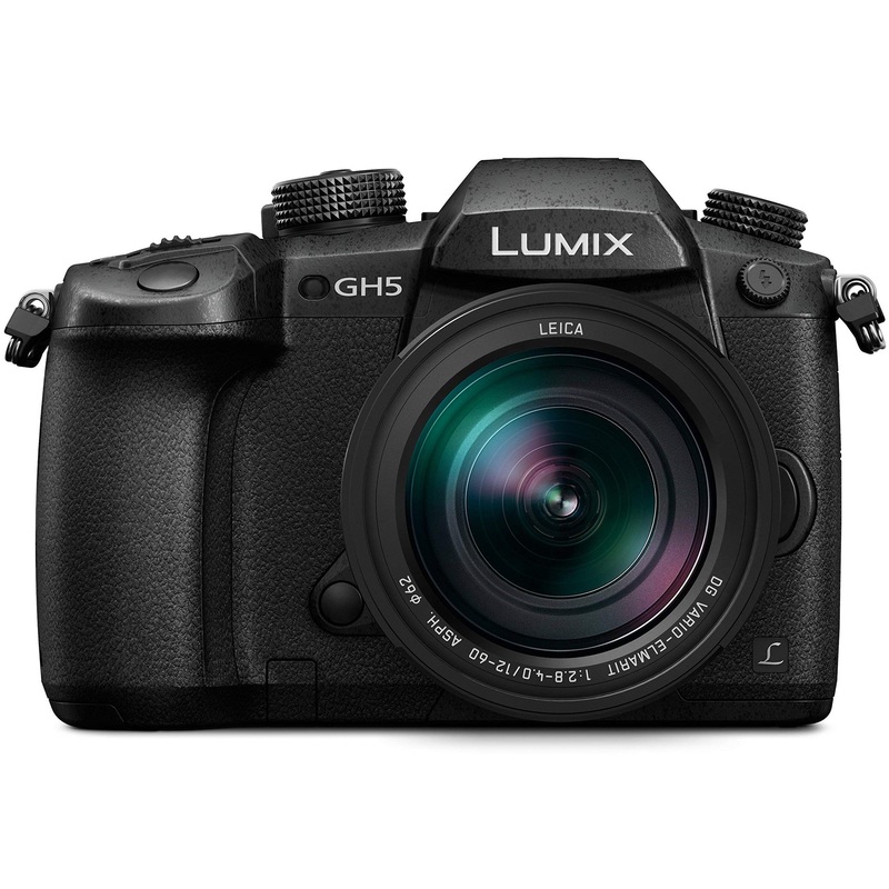 Panasonic LUMIX GH5 4K Mirrorless Camera with Lecia Vario-Elmarit 12-60mm F2.8-4.0 Lens (DC-GH5LK) (Renewed) - Reconditioned