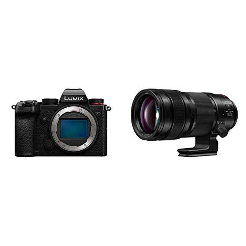 Panasonic LUMIX S5 Full Frame Mirrorless Camera and LUMIX S PRO 70-200mm F2.8 Telephoto Lens