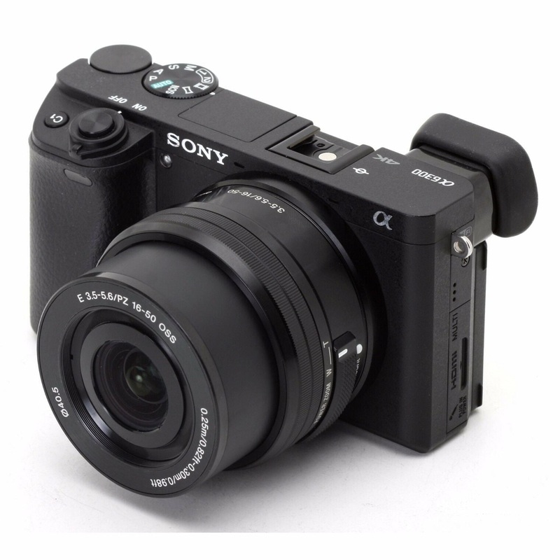 Sony Alpha a6300 Mirrorless Digital Camera w/16-50mm Lens Bundle