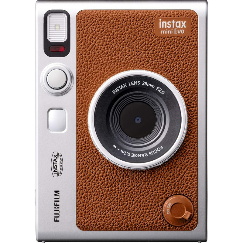 Fujifilm Instax Mini EVO Instant Camera - Brown - Reconditioned