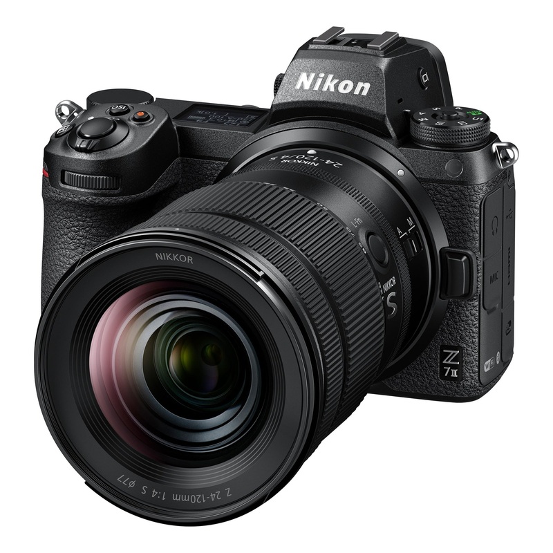 Nikon Z 7II FX-Format Mirrorless Camera Body w/NIKKOR Z 24-120mm f/4 S Black