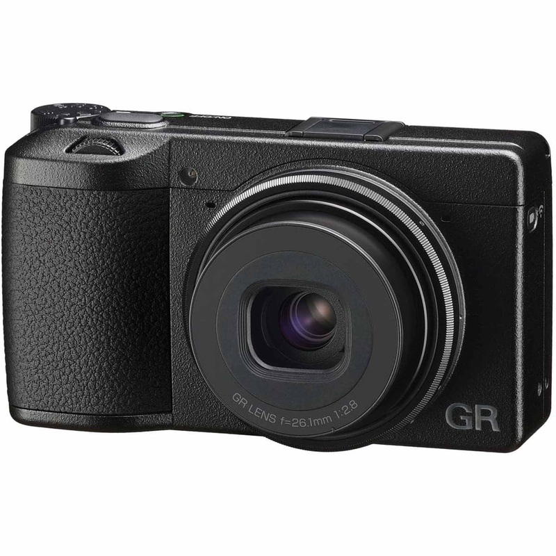 Ricoh GR IIIx, Black, Digital Compact Camera with 24MP APS-C Size CMOS Sensor - Reconditioned