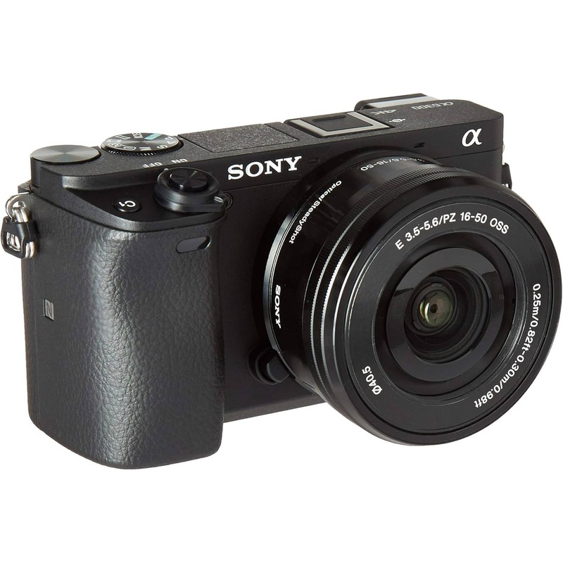 Sony Alpha a6300 Mirrorless Camera Interchangeable Lens Digital Camera with 16-50mm Power Zoom Lens - E Mount Compatible - Reconditioned