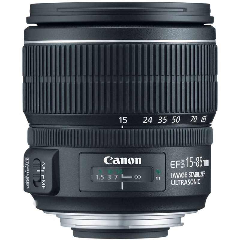 Canon EF-S 15-85mm f/3.5-5.6 IS USM UD Standard Zoom Lens for Canon Digital SLR Cameras (Renewed) - Reconditioned