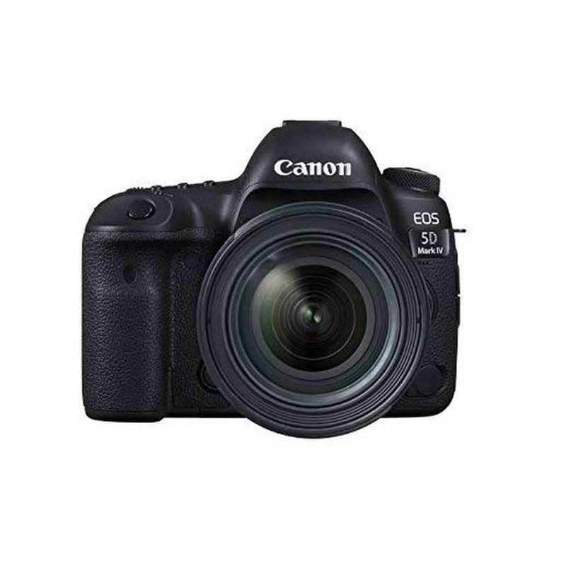 Canon EOS 5D Mark IV Full Frame Digital SLR Camera with EF 24-70mm f/4L IS USM Lens Kit (Renewed) - Reconditioned