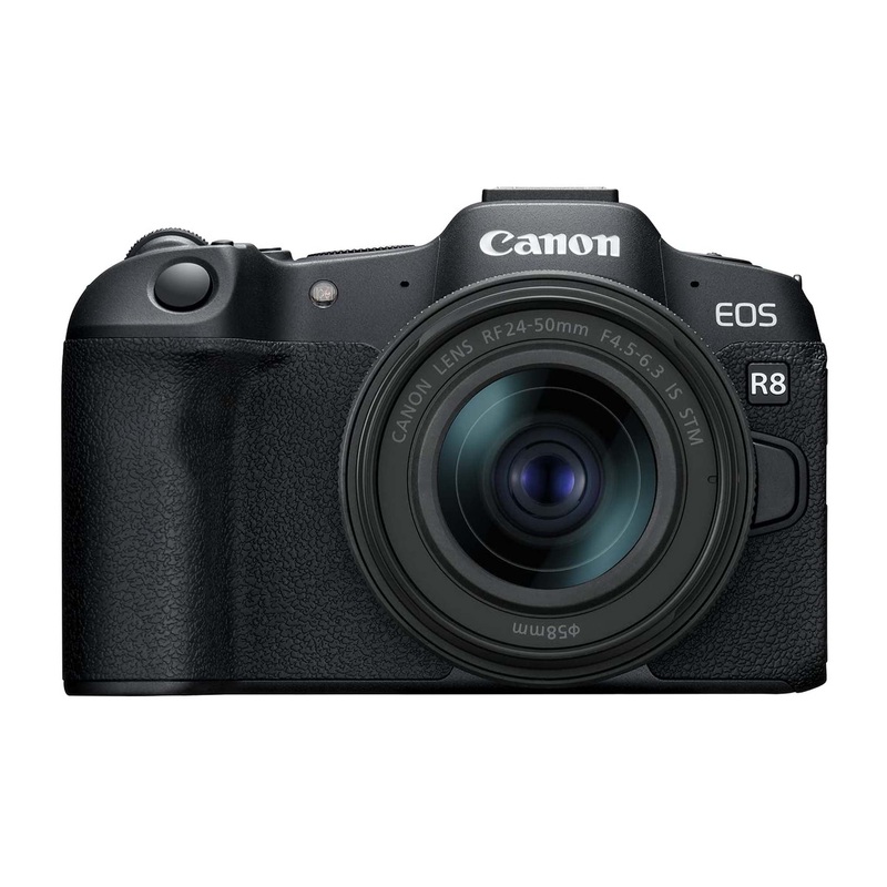 Canon EOS R8 Full-Frame Mirrorless Camera w/RF24-50mm F4.5-6.3 is STM Lens - Reconditioned