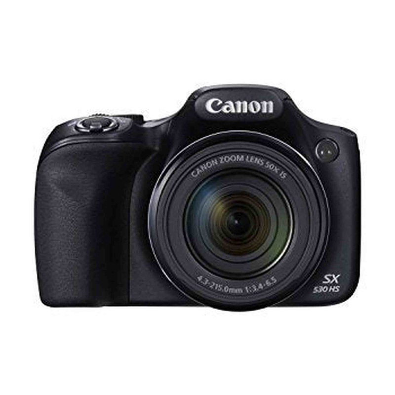 Canon PowerShot SX530 HS 16.0 MP CMOS Digital Camera with 50x Optical is Zoom (24-1200mm), Built-in WiFi, 3-Inch LCD and - Reconditioned