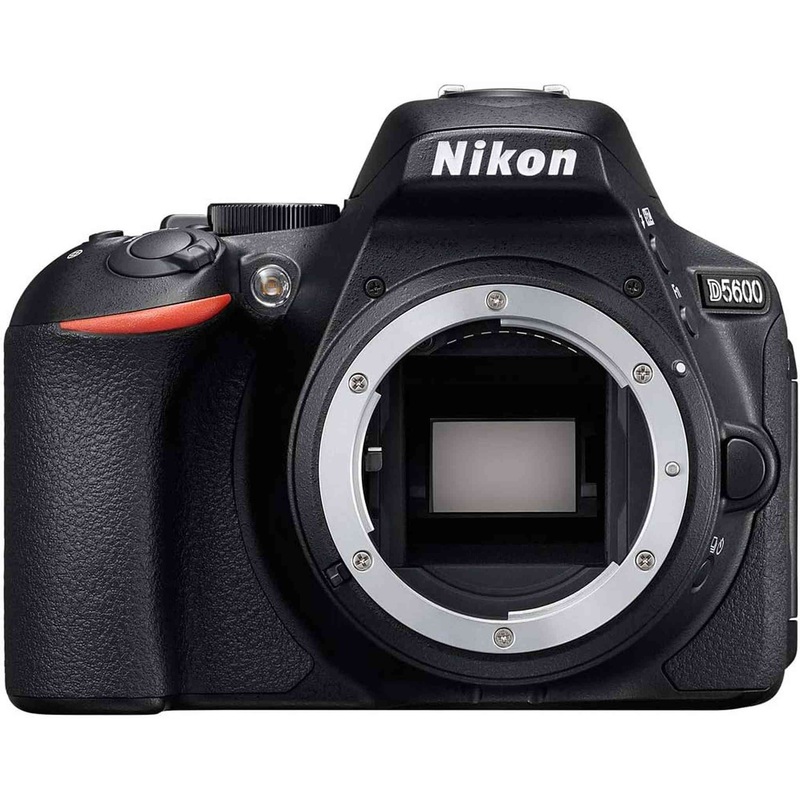 Nikon D5600 24 MP DX-Format Full HD 1080p Digital SLR Camera Body 1575B - Black (Renewed) - Reconditioned
