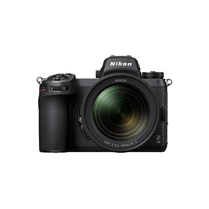 Nikon Z 7II FX-Format Mirrorless Camera Body w/NIKKOR Z 24-70mm f/4 S Black - Reconditioned