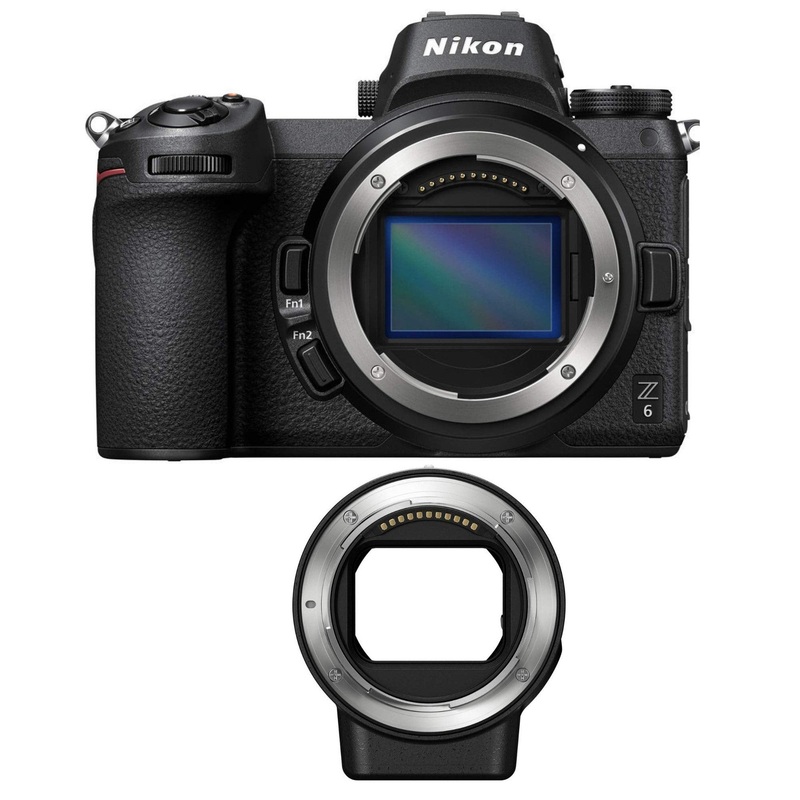 Nikon Z6 Mirrorless Digital Camera with Nikon FTZ Mount Adapter Bundle - Used