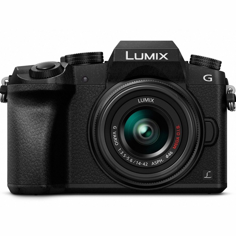 PANASONIC LUMIX G7 4K Digital Camera, with LUMIX G VARIO 14-42mm MEGA O.I.S. Lens, 16 Megapixel Mirrorless Camera, 3-Inc - Reconditioned