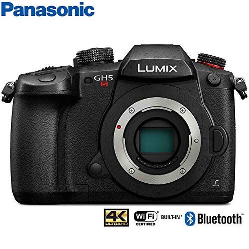 PANASONIC LUMIX GH5s Body C4K Mirrorless Camera, High Sensitivity MOS Multi-Aspect 10.2 Megapixels Sensor, C4K / 4K UHD - Reconditioned