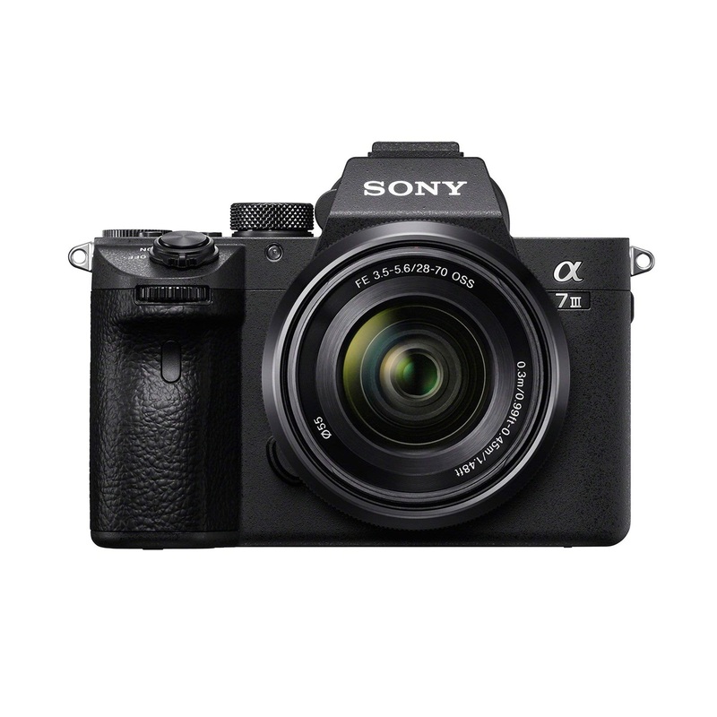 Sony a7 III Full-frame Mirrorless Interchangeable-Lens Camera with 28-70mm Lens Optical with 3-Inch LCD, Black (ILCE7M3K/B) (Renewed) - Reconditioned