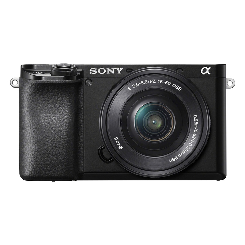 Sony Alpha a6100 24.2MP Mirrorless Camera - Black (with 16-50mm Lens Kit) - Reconditioned