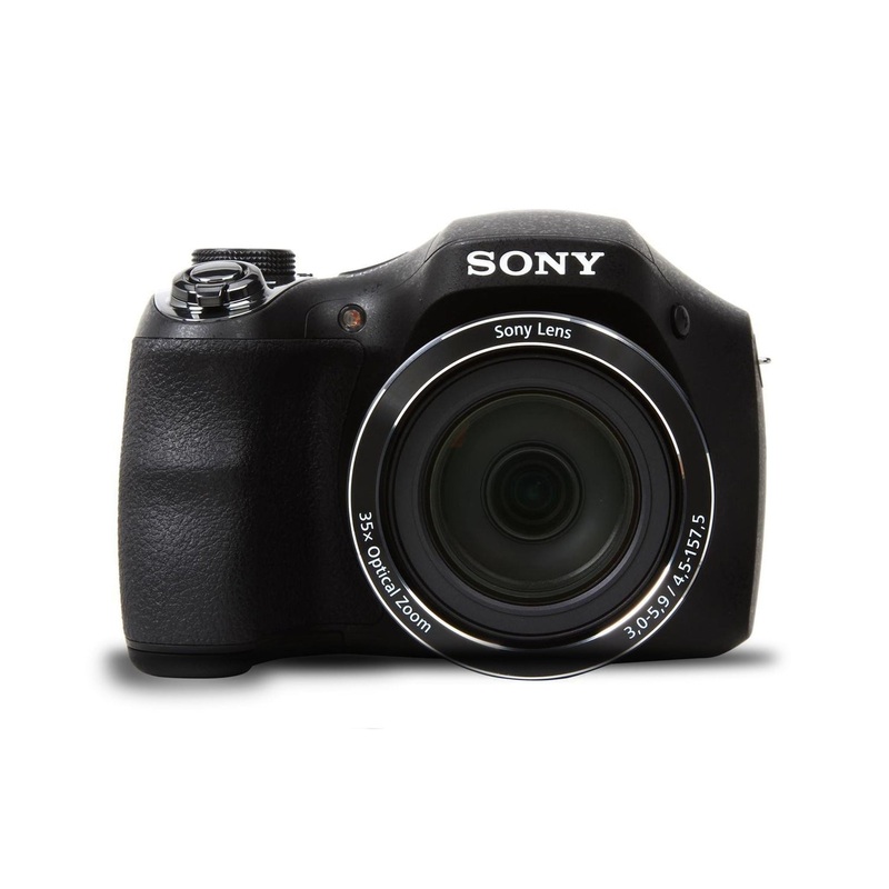 Sony Black DSC-H300/B Digital Camera with 20.1 Megapixels (Open Box) - Used